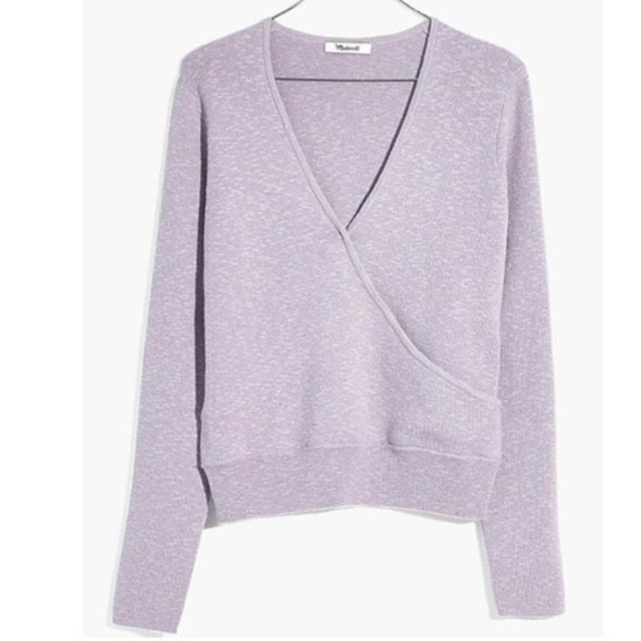 Madewell Wrap Sweater - Picture 6 of 8